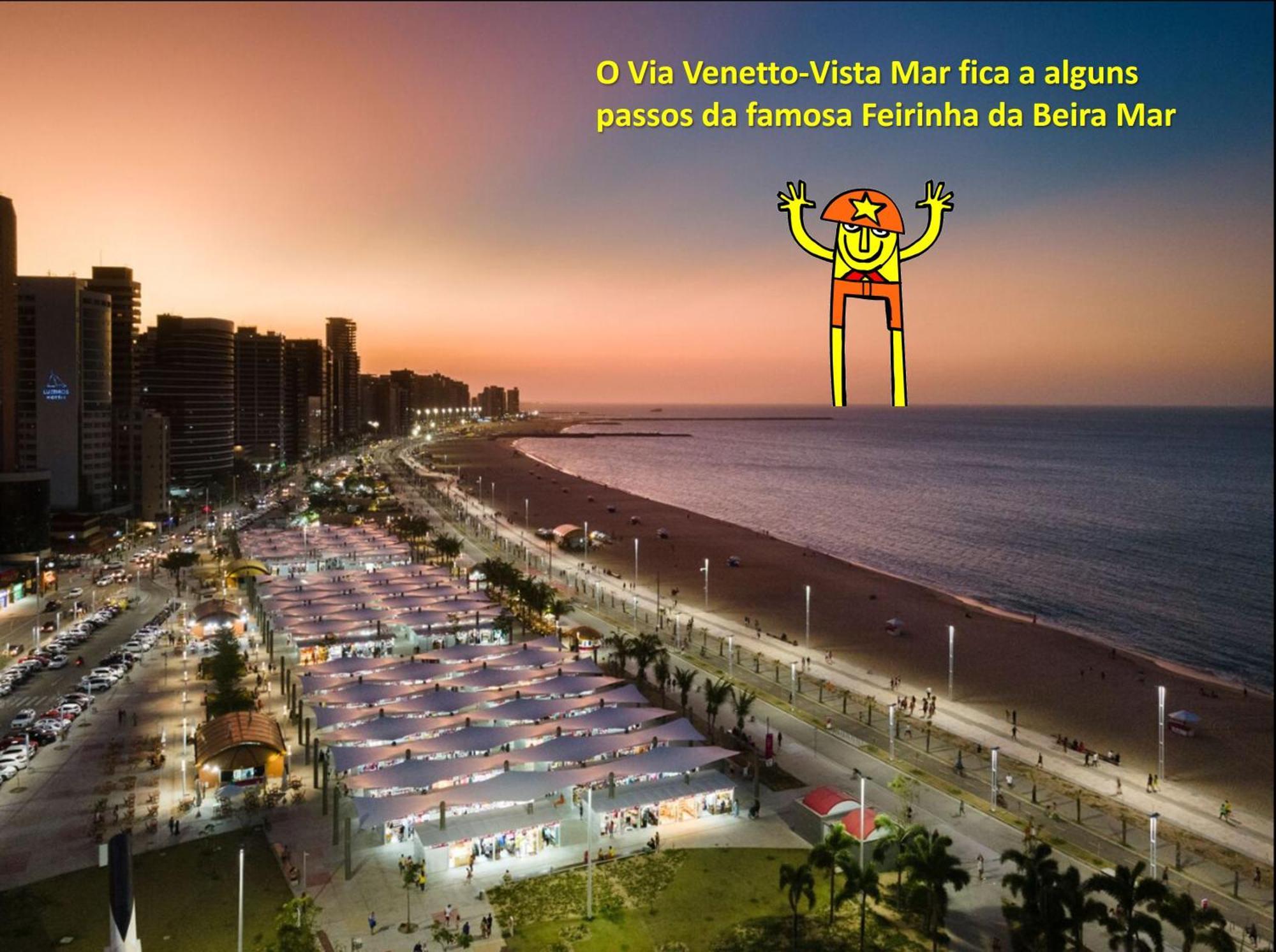 Via Venetto - Vista Mar Aparthotel Fortaleza  Eksteriør bilde