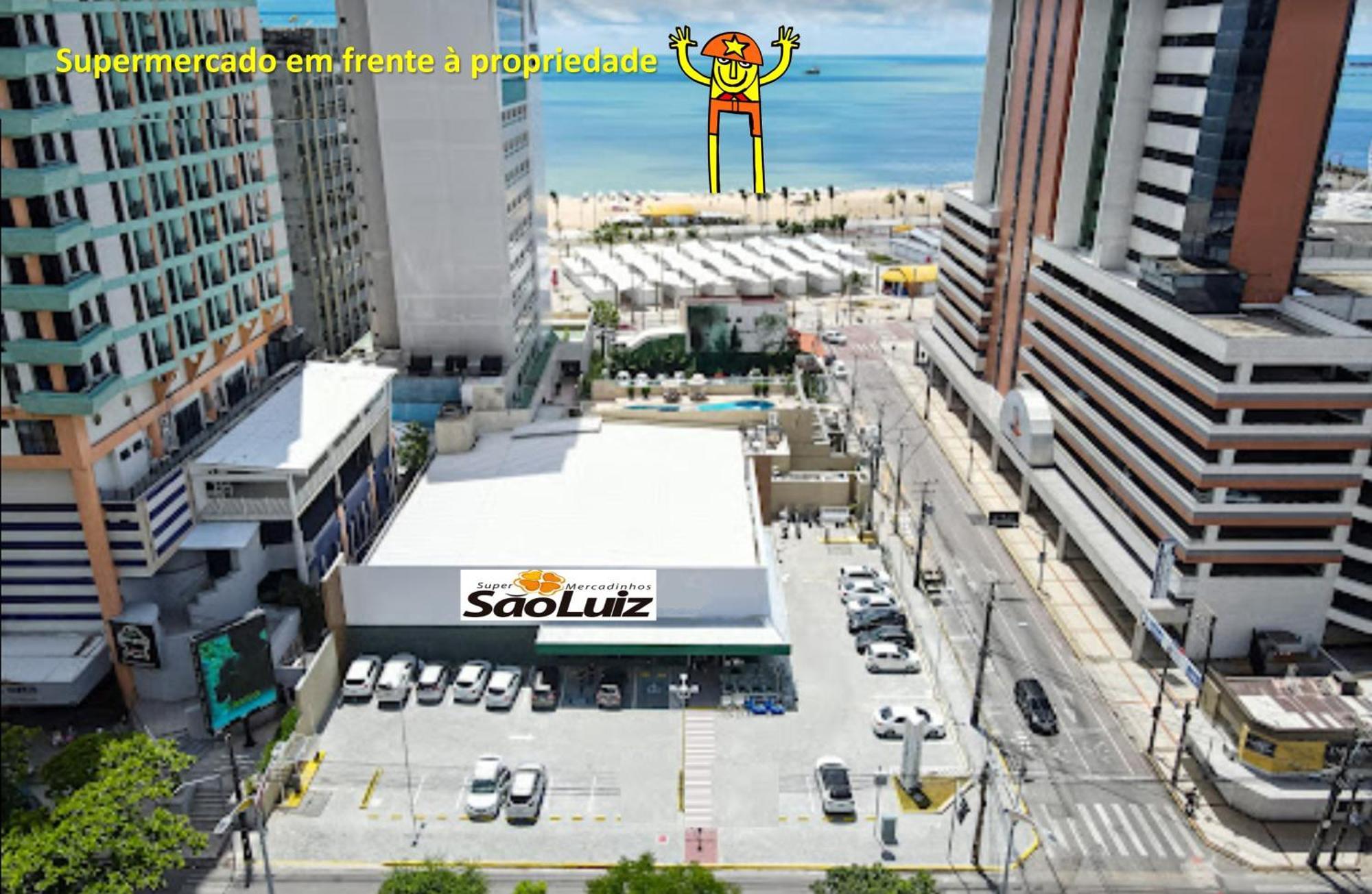 Via Venetto - Vista Mar Aparthotel Fortaleza  Eksteriør bilde